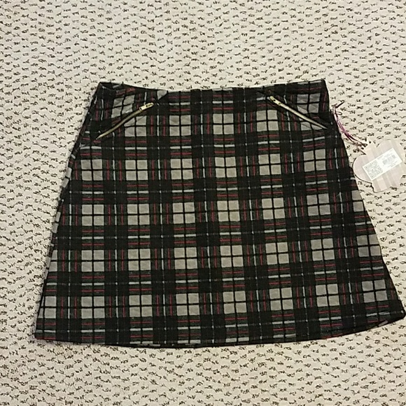 Plad Princess Vera Wang Skirt - Picture 3 of 6